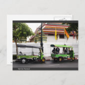 Drie wielen in thailand briefkaart (Voorkant / Achterkant)