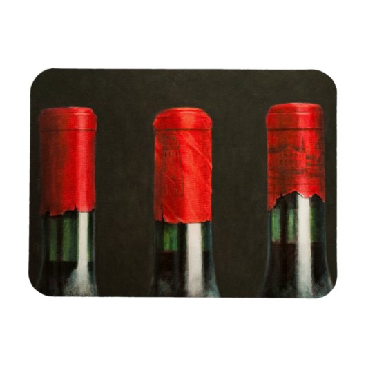 Drie wijnen 2010 magneet (Horizontaal)