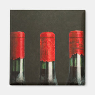 Drie wijnen 2010 magneet