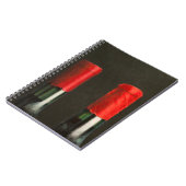 Drie wijnen 2010 notitieboek (Linkerzijde)