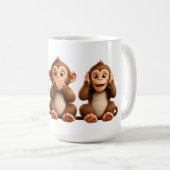 Drie Wijze Apen Koffiemok (Voorkant rechts)