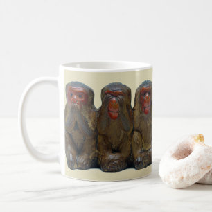 Drie Wijze Apen Koffiemok