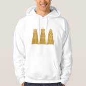 Drie wijze Man Hoodie (Voorkant)