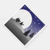Drie Wijze Mannen Graphic Christmas Servet (Hoek)