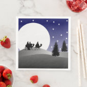 Drie Wijze Mannen Graphic Christmas Servet (Insitu)