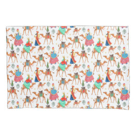 Drie wijze mannen kings & kamelen over druk kussensloop