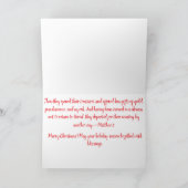 Drie wijze Mannen op weg naar Bethlehem Design Kaart (Binnen)