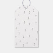 Drie Wijze Mannen Silhouet Gift Label Cadeaulabel (Achterkant)