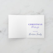 Drie Wijze Mannen Waterverf Christelijk Religieus Feestdagen Kaart (Binnen)