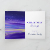 Drie wijze Mannen Waterverf Feestdagen Kaart (Binnen)