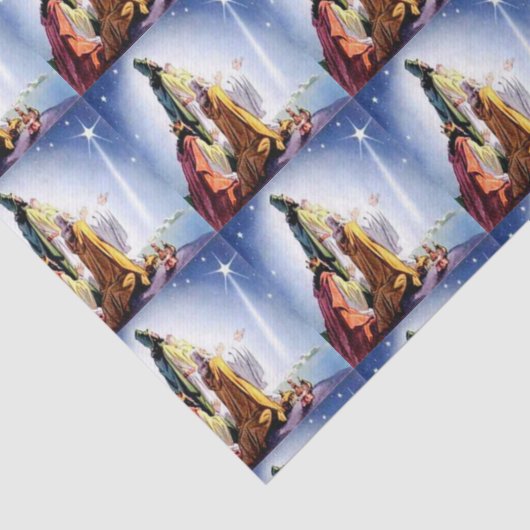 Drie wijze Mannen weefsel papier (Detail)