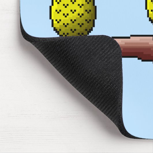 Drie wijze uilen, horen, zien en spreken tegen het muismat (Hoek)