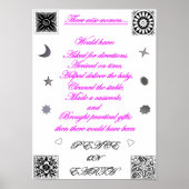 drie wijze vrouwen poster (Voorkant)