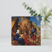 Drie Wijzen aanbidden het kindje Jezus (Staand voorkant)