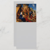 Drie Wijzen aanbidden het kindje Jezus (Voorkant / Achterkant)