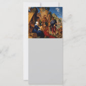 Drie Wijzen aanbidden het kindje Jezus (Voorkant)