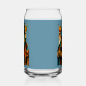 Drie Wijzen Abstracte Geboortekunst  Blikvorm Glas (Links)