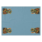 Drie Wijzen Abstracte Geboortekunst Tafelkleed (Voorkant (Horizontaal))