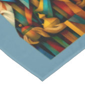 Drie Wijzen Abstracte Geboortekunst Tafelkleed (Gekanteld)