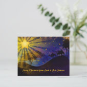 Drie Wijzen & Briefkaart van de Ster van Kerstmis (Staand voorkant)