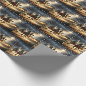 Drie Wijzen die een ster volgen Cadeaupapier (Hoek)