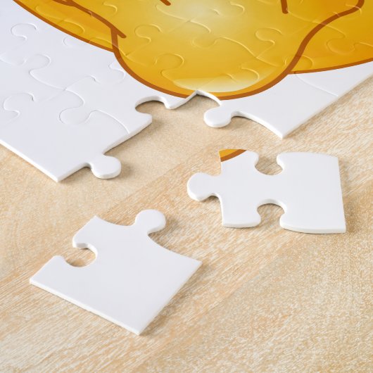drie wijzen emojus legpuzzel (Zijkant)