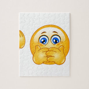 drie wijzen emojus legpuzzel