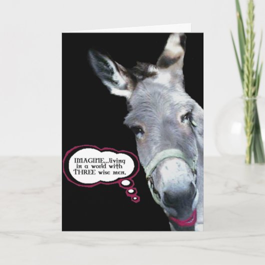 DRIE WIJZEN FEESTDAGEN KAART (Voorkant)