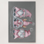 Drie wijzen 'Forest Gnomes'-puzzel Legpuzzel (Verticaal)