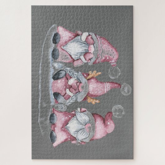 Drie wijzen 'Forest Gnomes'-puzzel Legpuzzel (Verticaal)