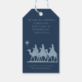 Drie Wijzen Geschenklabel – Naar de Ster Volgen Cadeaulabel (Achterkant)