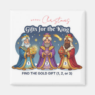 Drie Wijzen Kerstcadeaus Logisch Spel Magneet