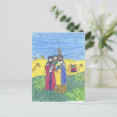 Drie wijzen mannen briefkaart (Staand voorkant)