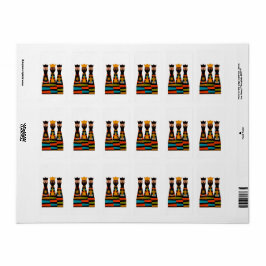 Drie Wijzen Modern Midden-Eeuw Etiket