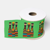 Drie Wijzen Modern Midden-Eeuw Grosgrain Lint (Spoel)