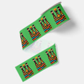 Drie Wijzen Modern Midden-Eeuw Grosgrain Lint (Achterkant)