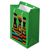 Drie Wijzen Modern Midden-Eeuw Medium Cadeauzakje (Voorkant Gekanteld)