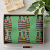 Drie Wijzen Modern Midden-Eeuw Tissuepapier (Geschenk)