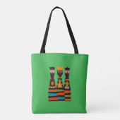 Drie Wijzen Modern Midden-Eeuw Tote Bag (Achterkant)
