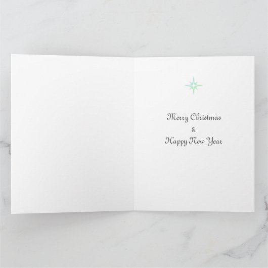 Drie Wijzen op Lichtblauw Kaart (Binnen)