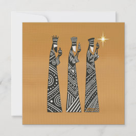 Drie Wijzen Zwart & Wit Kerststal
