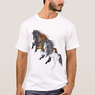 Drie Wild Stallions Shirt