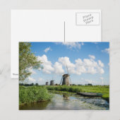 Drie windmolens en een briefkaart (Voorkant / Achterkant)