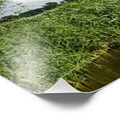 Drie windmolens en een foto van het kanaal foto afdruk (Hoek)