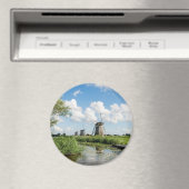 Drie windmolens en een gracht ronde magneet (Insitu (Vaatwasser))