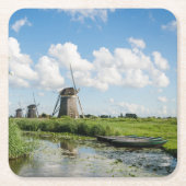 Drie windmolens en een onderzetter (Voorkant)