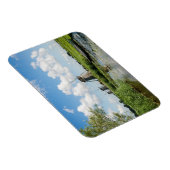 Drie windmolens en een rechthoekige gracht magneet (Rechterzijde)