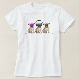 Drie Wise Bull Dogs T-shirt