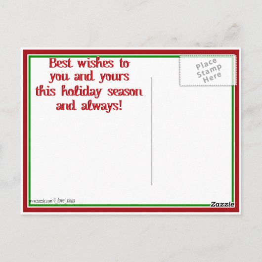 Drie Wise Crackers - Nutkraker Soldaten Briefkaart (Achterkant)