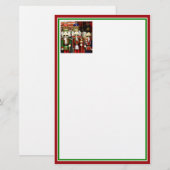 Drie Wise Crackers - Nutkraker Soldaten Briefpapier (Voorkant / Achterkant)